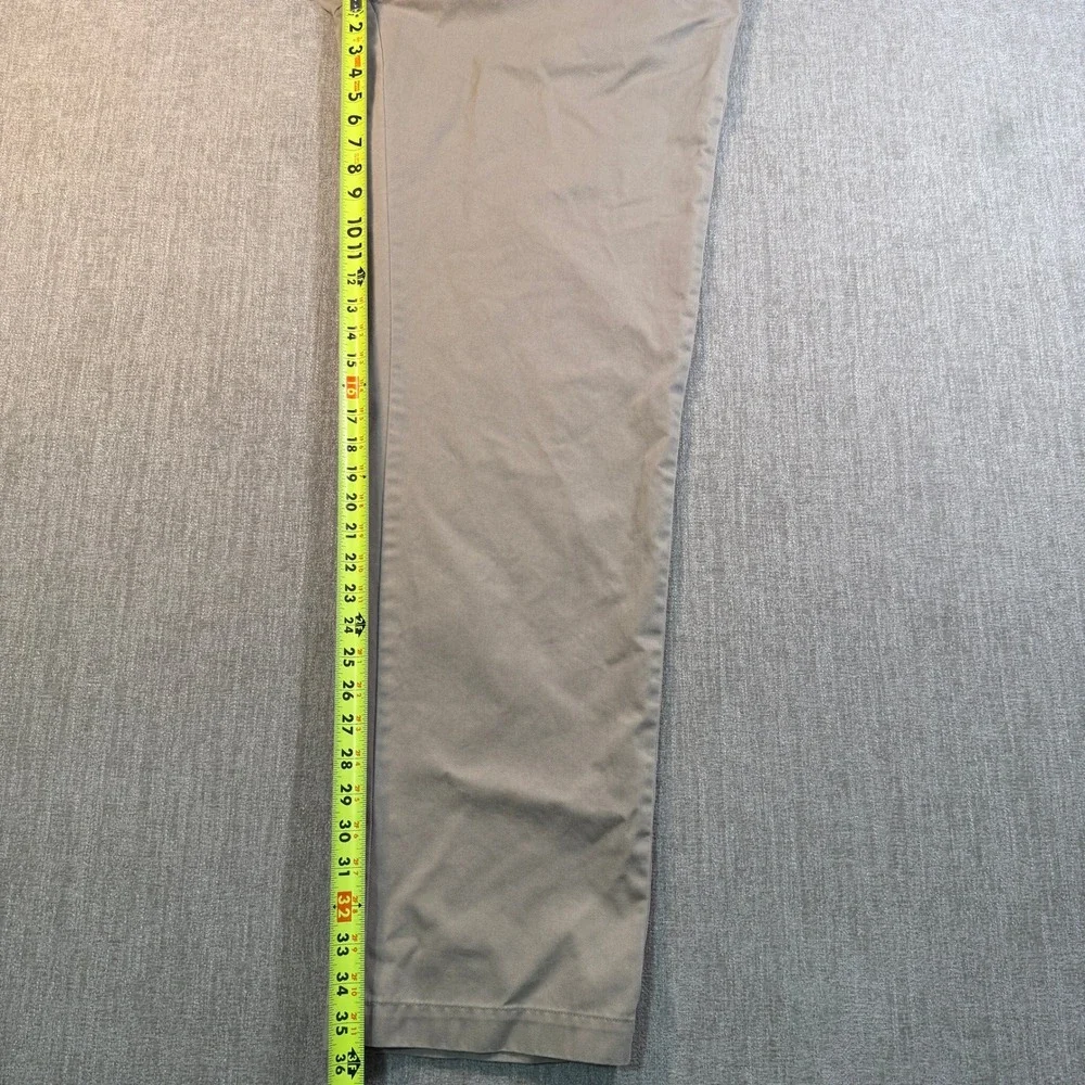 Polo Ralph Lauren Andrew Pant Mens 36x36 Tan Khaki Pleated Chino Trousers Cotton